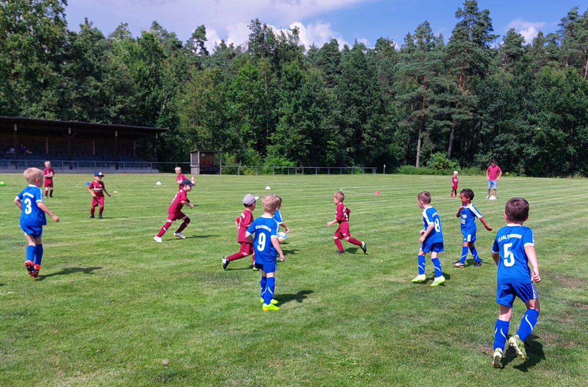 Groß und Klein treffen sich beim Sommerfest in Kaltenbrunn