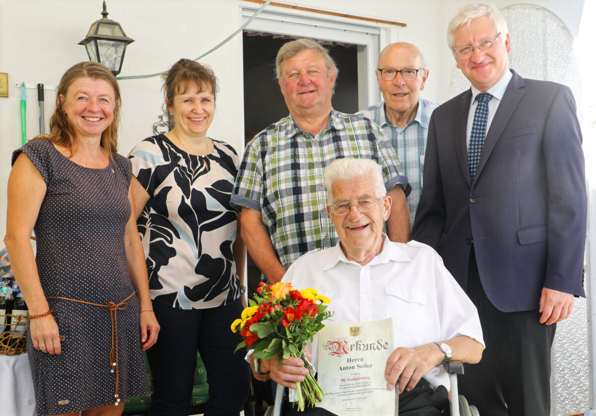 Anton Seiler feiert 90. Geburtstag