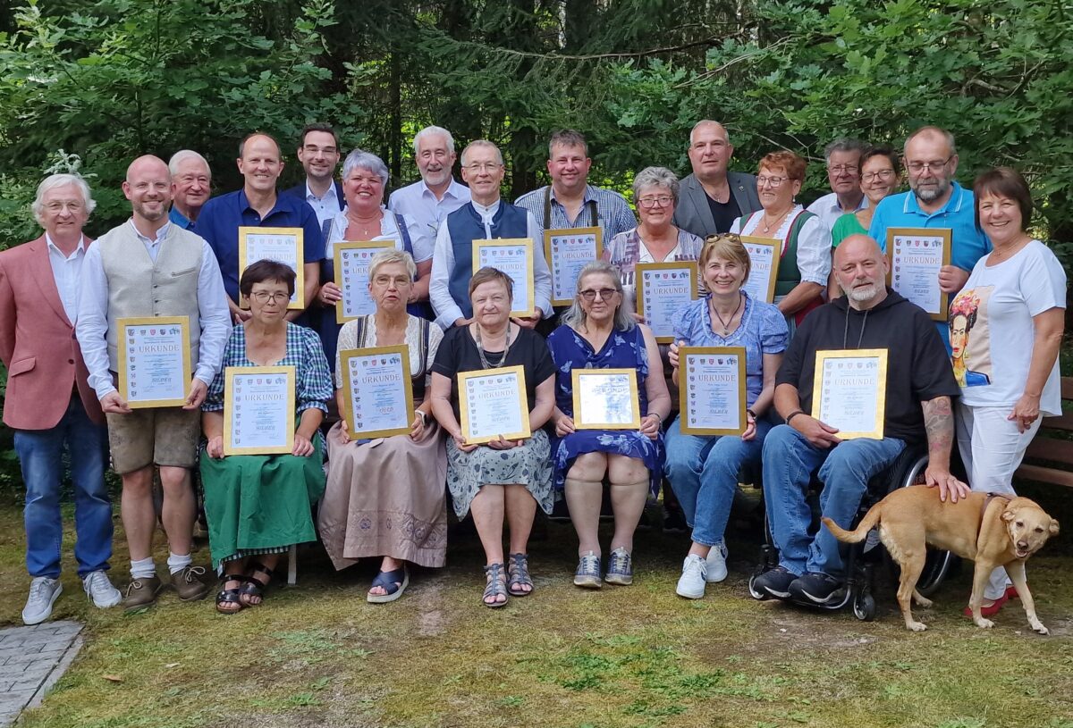 BVS Weiden feiert 75 Jahre mit Ehrungen und Festlichkeit