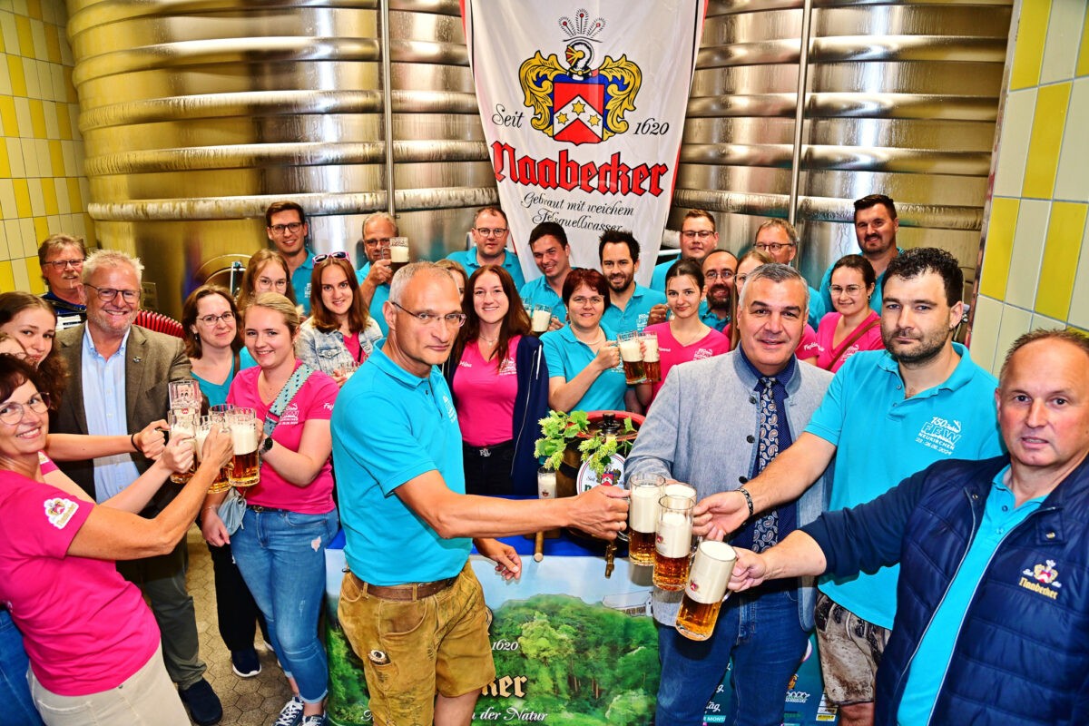 Festbier für Neukirchner Feuerwehrfest kommt aus Naabeck