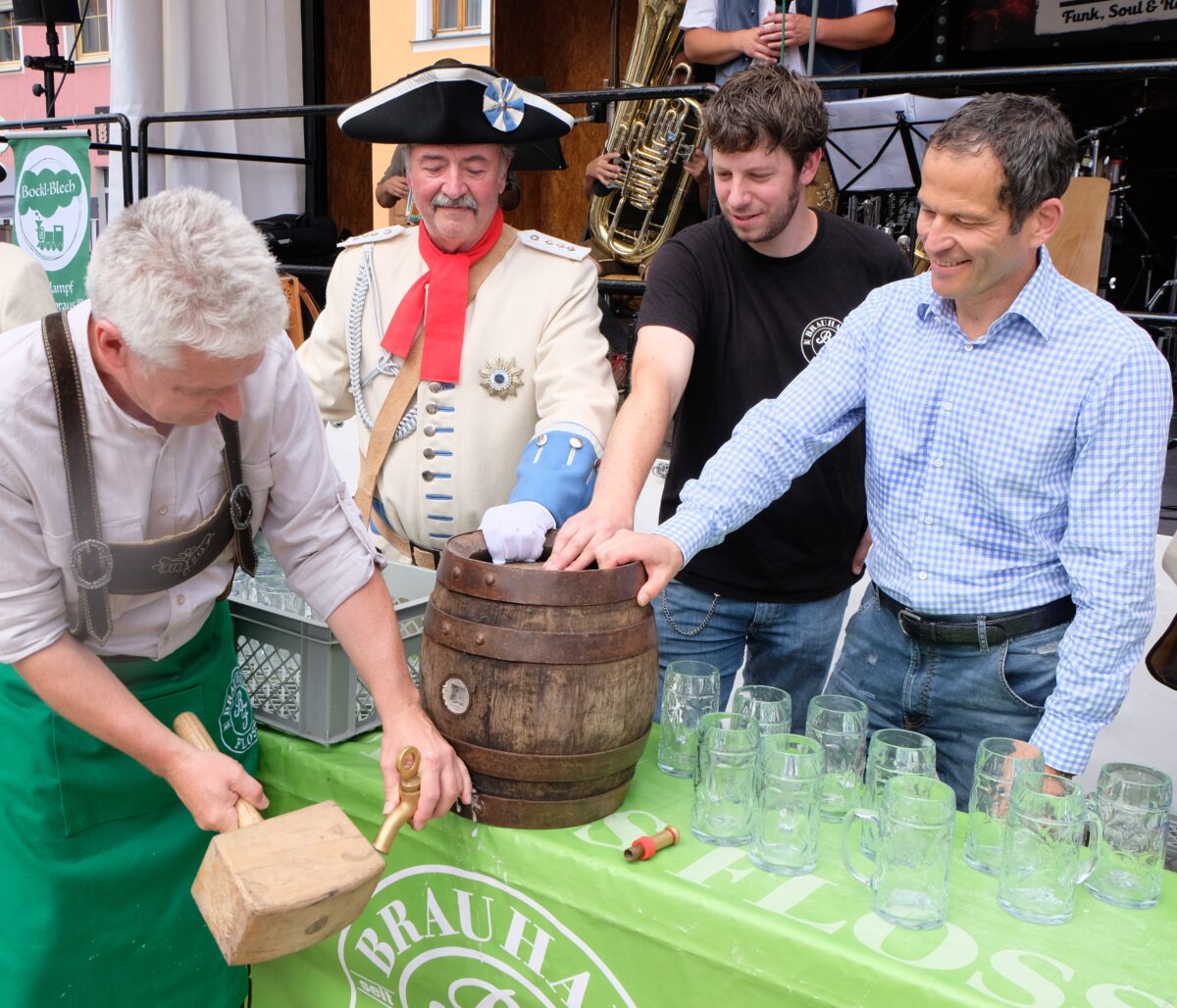 Flosser feiern gern: Bürgerfest auf dem Marktplatz