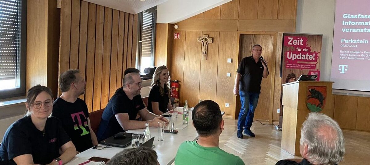 Glasfaserausbau in Parkstein geht voran