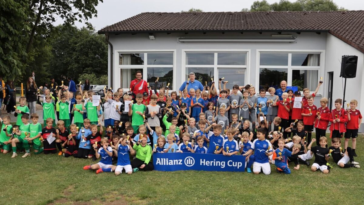 Der Allianz-Hering-Cup in Schirmitz war ein Fest für die F-Jugend