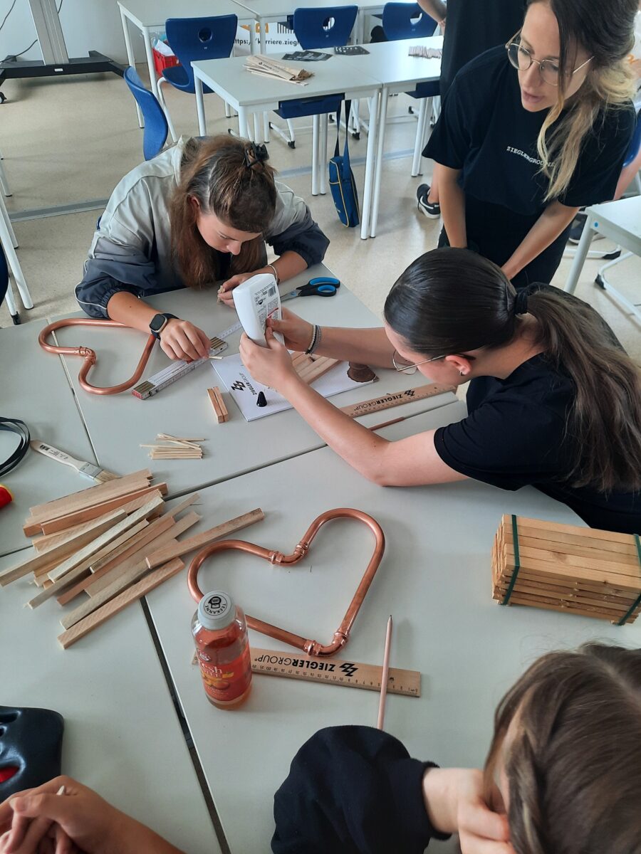 Handwerksparcours an der Lobkowitz Realschule
