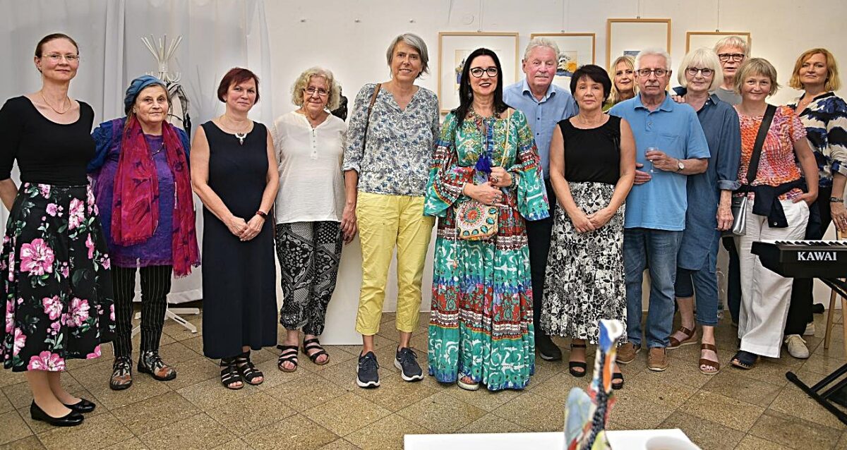 Weidener Kunst in Pilsen: Die Ausstellung „Zwei Farben“