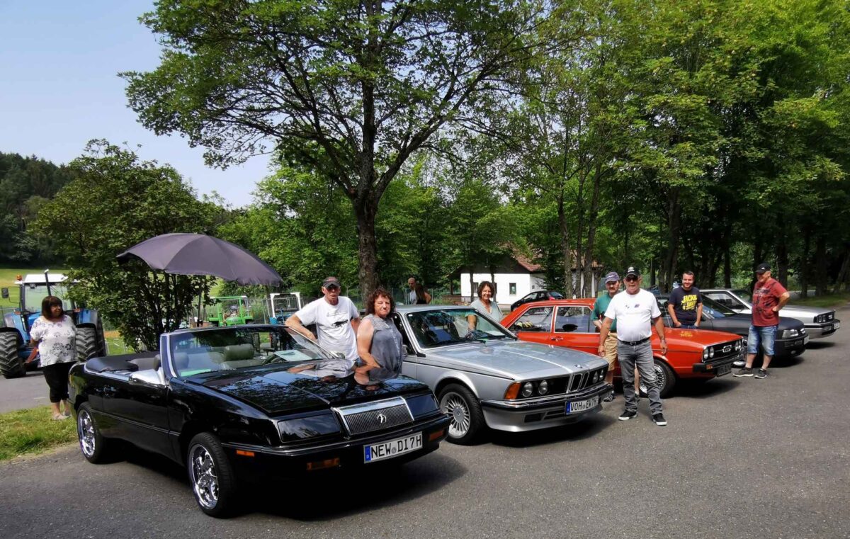 Erstes Oldtimertreffen an der Freizeitanlage in Eslarn