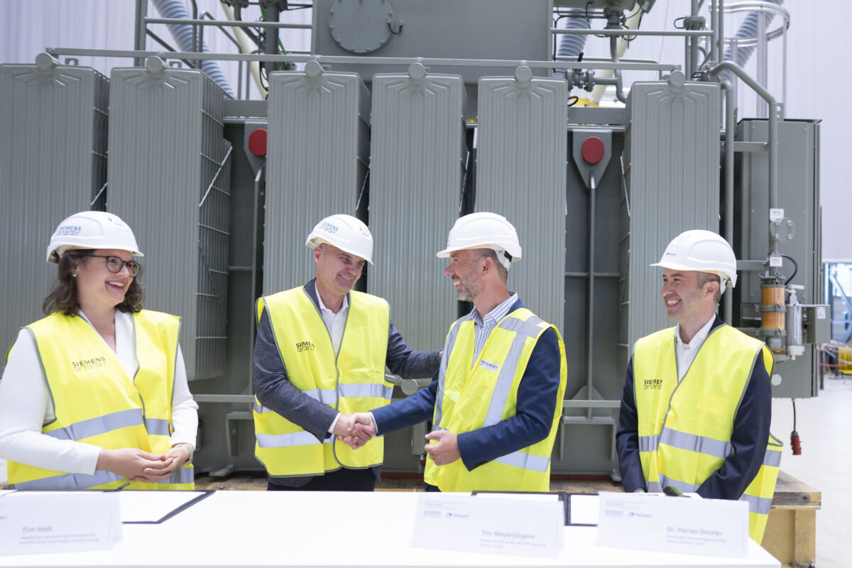 Siemens Energy und Tennet wollen Stromnetz dekarbonisieren