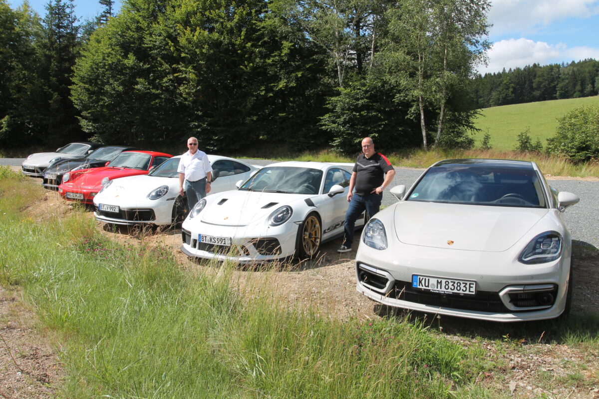 Porsche-Club begeistert in der Oberpfalz
