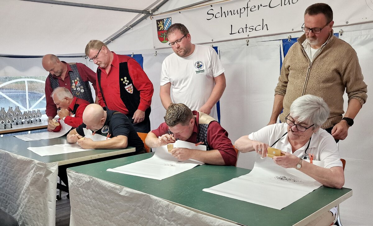 Latsch feiert 60 Jahre mit Schnupfmeisterschaft
