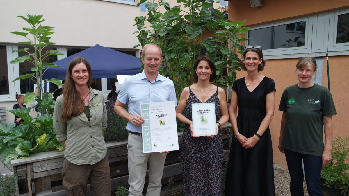 Wernberg-Köblitz wird offiziell Naturpark-Schule