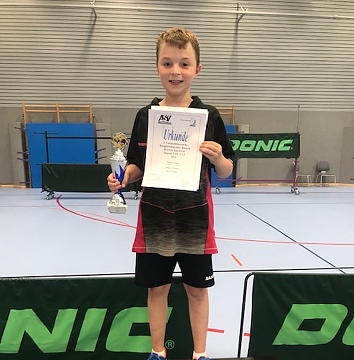 Junger Eschenbacher gewinnt Tischtennis-Verbandsranglistenturnier