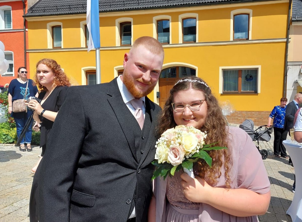 Larissa und Thomas Förster haben sich getraut