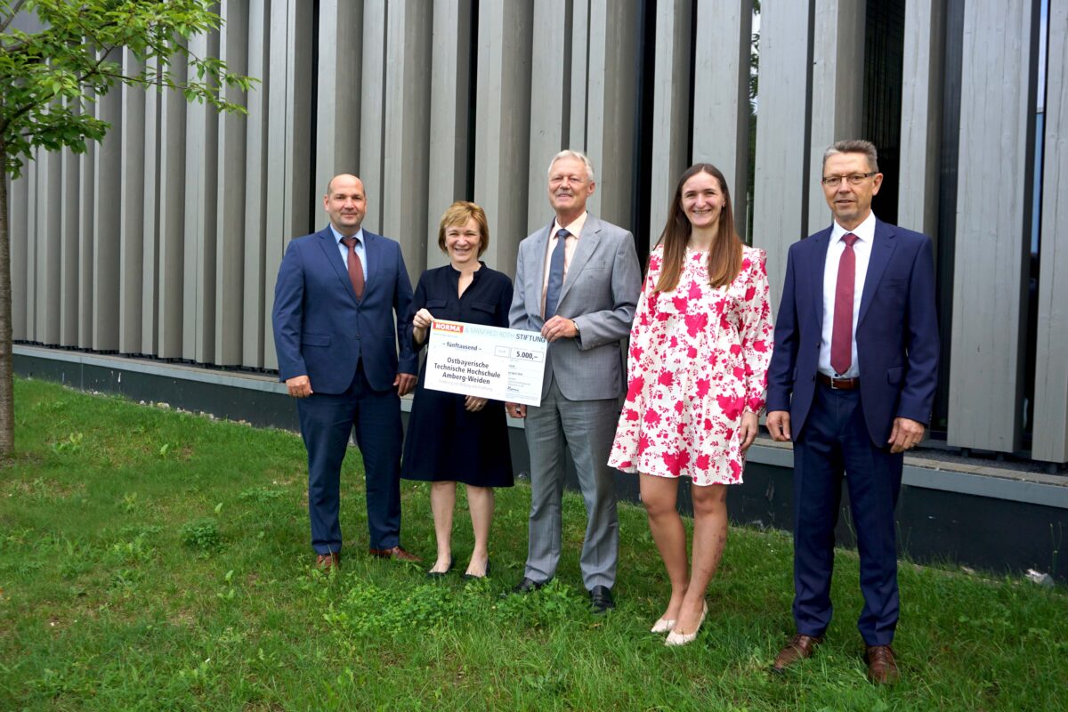 NORMA-Stiftung fördert OTH Amberg-Weiden mit 5.000 Euro