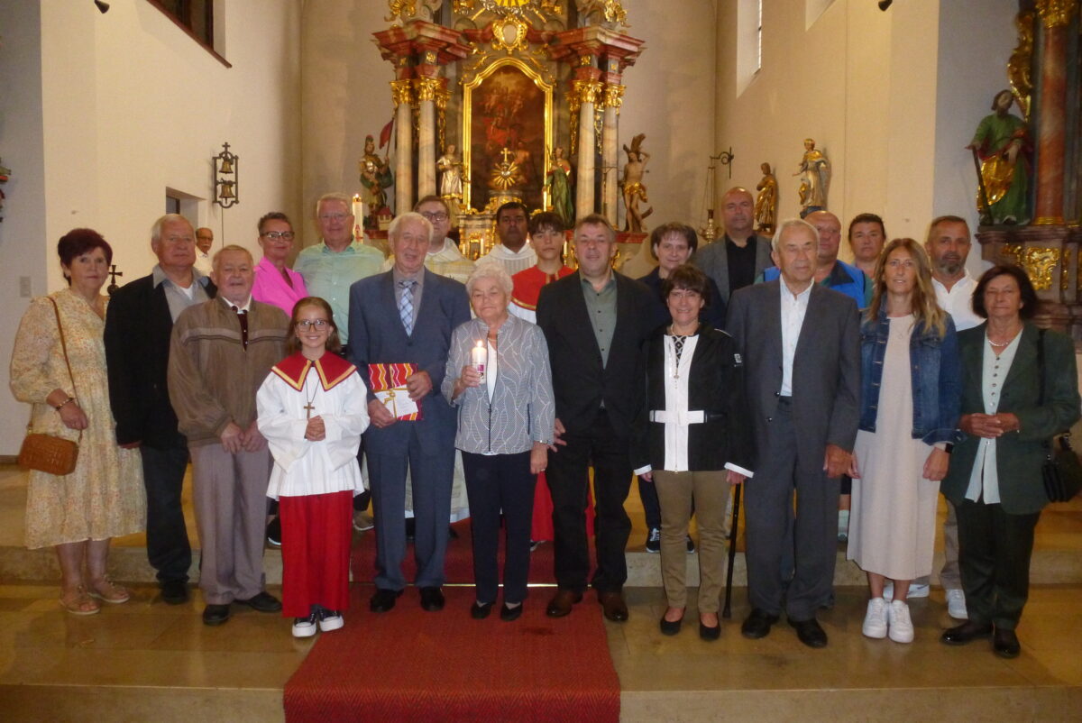 60 Jahre voller Glaube und Liebe: Die Miedls feiern Diamantene Hochzeit