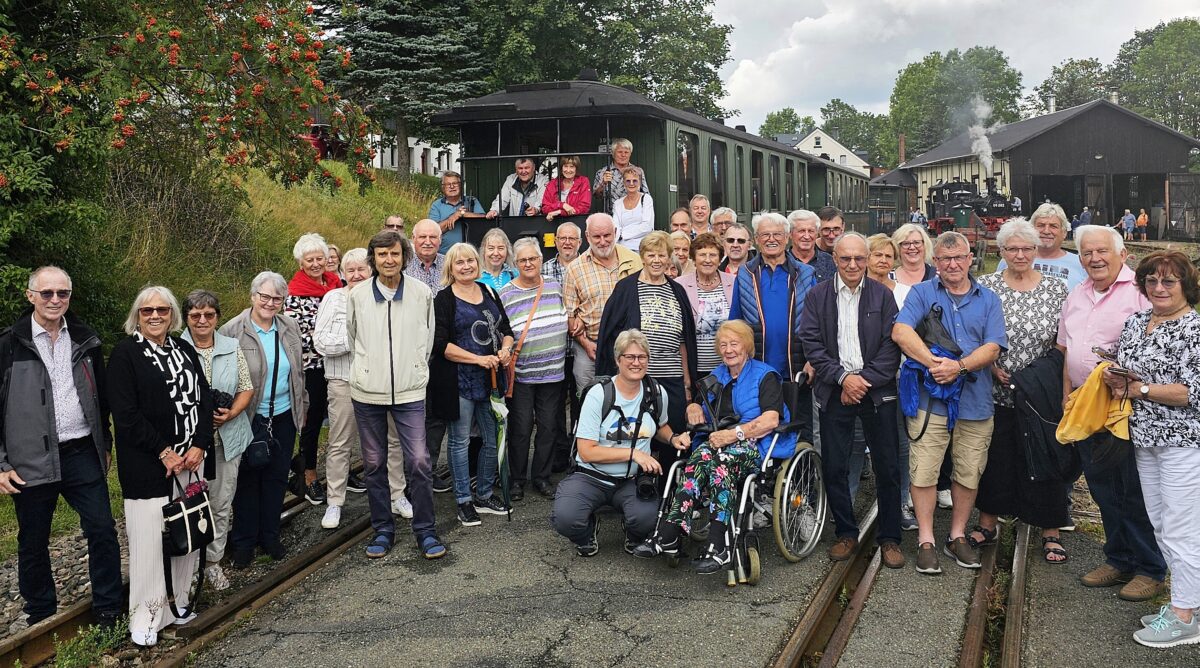 Weidener erkunden historische Brauerei in Sachsen