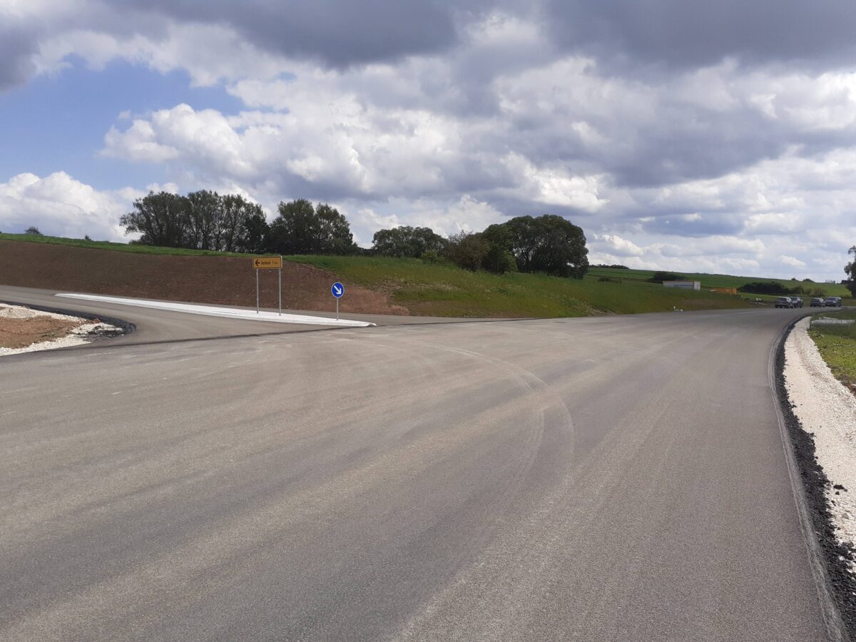 Kreisstraße AS 30 früher fertig als geplant