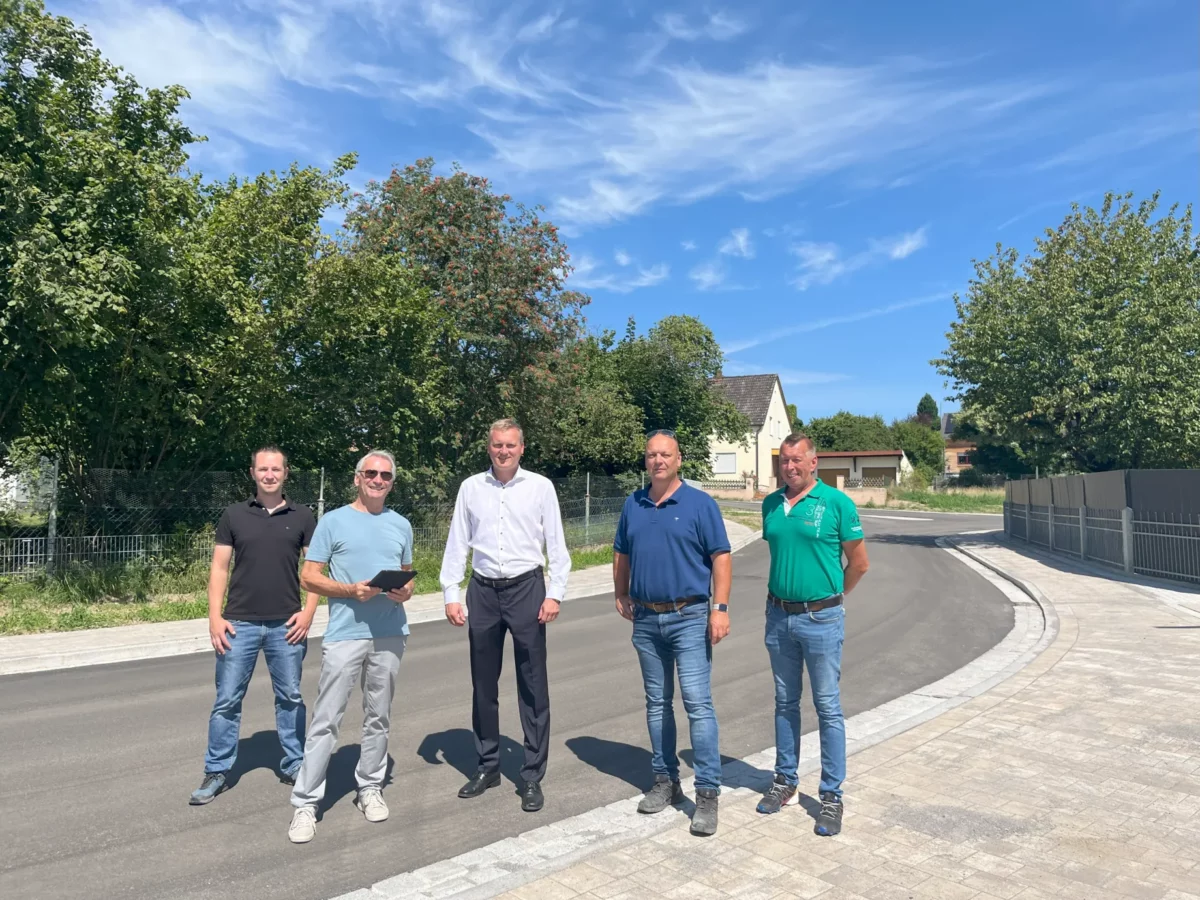 Ausbau der Raffastraße ist jetzt abgeschlossen