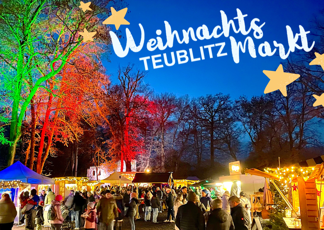 Teublitzer Weihnachtsmarkt 2024 sucht Standbetreiber