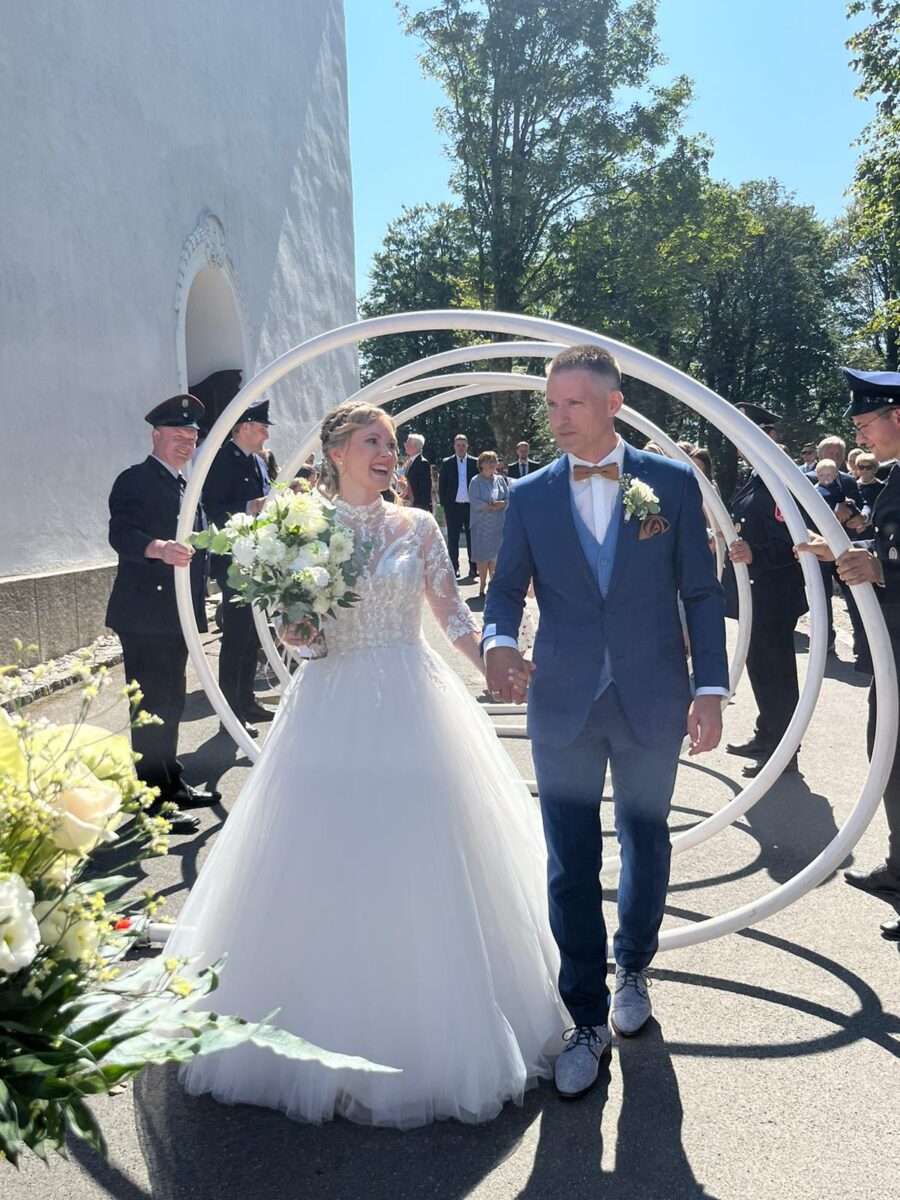 Daniela und Matthias Schmid heiraten am „Heiligen Berg“