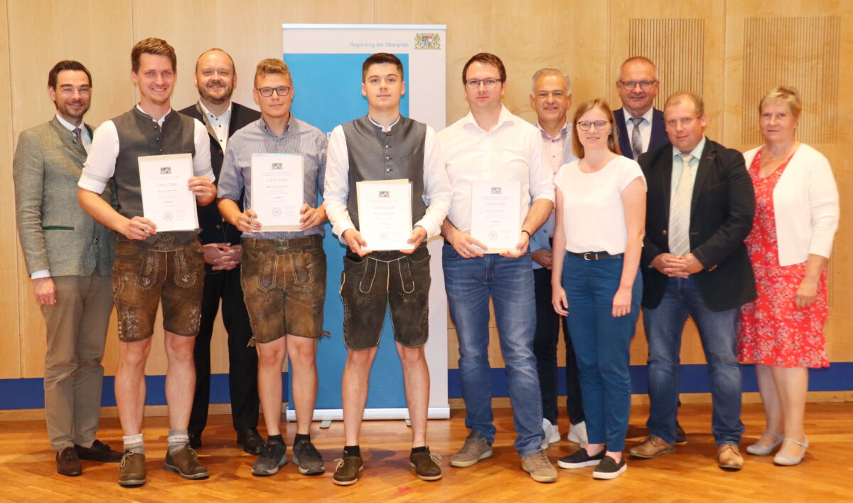 Feierliche Freisprechung der Landwirte aus der nördlichen Oberpfalz