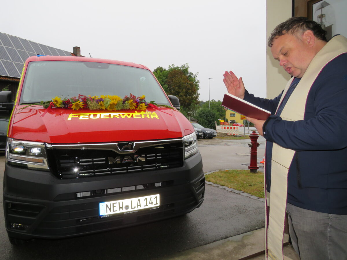 Florian Lanz 14/1 offiziell in Dienst gestellt