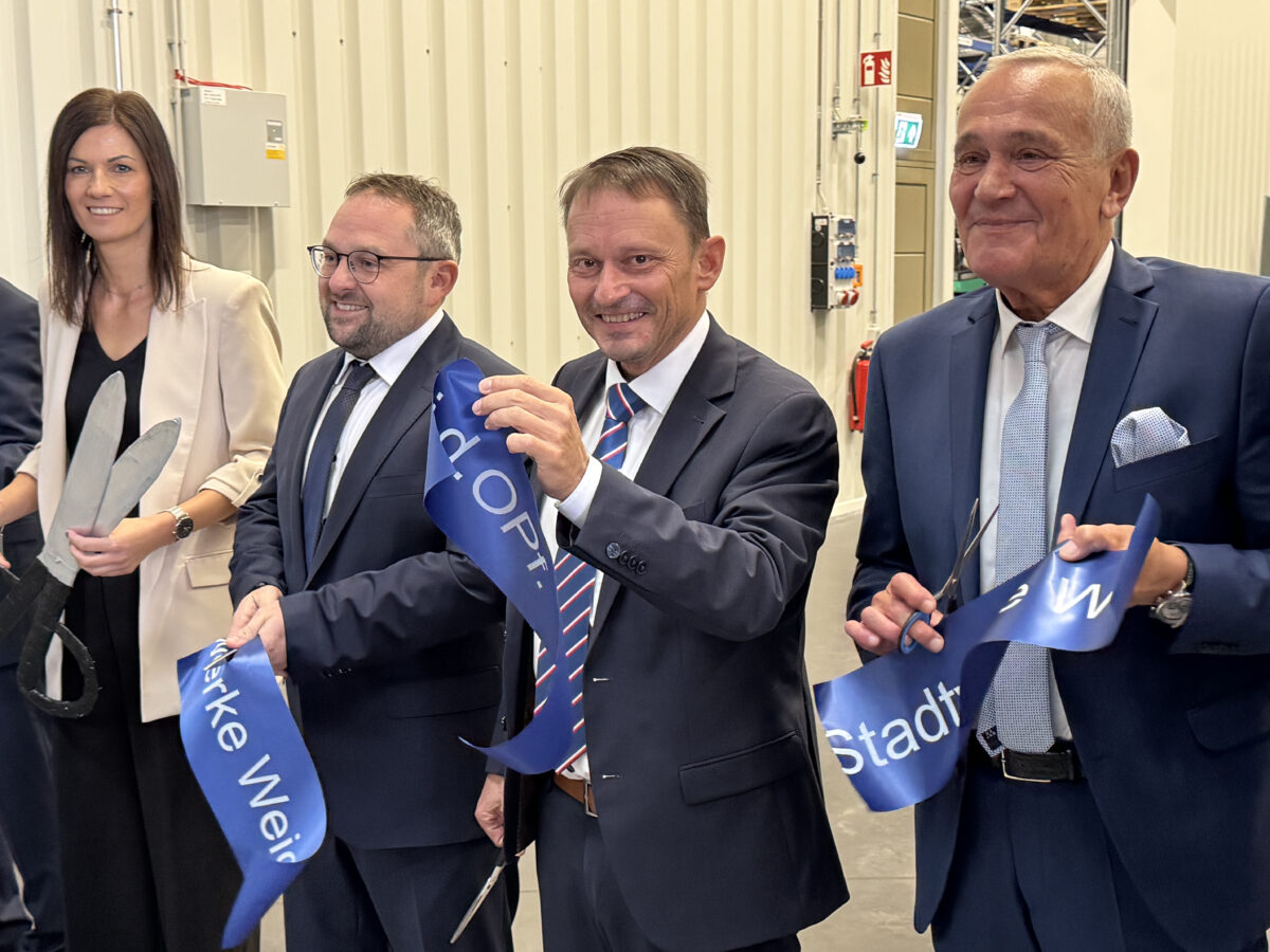 Weidener Stadtwerke eröffnen das neue Betriebsgebäude und das neue Wasserwerk