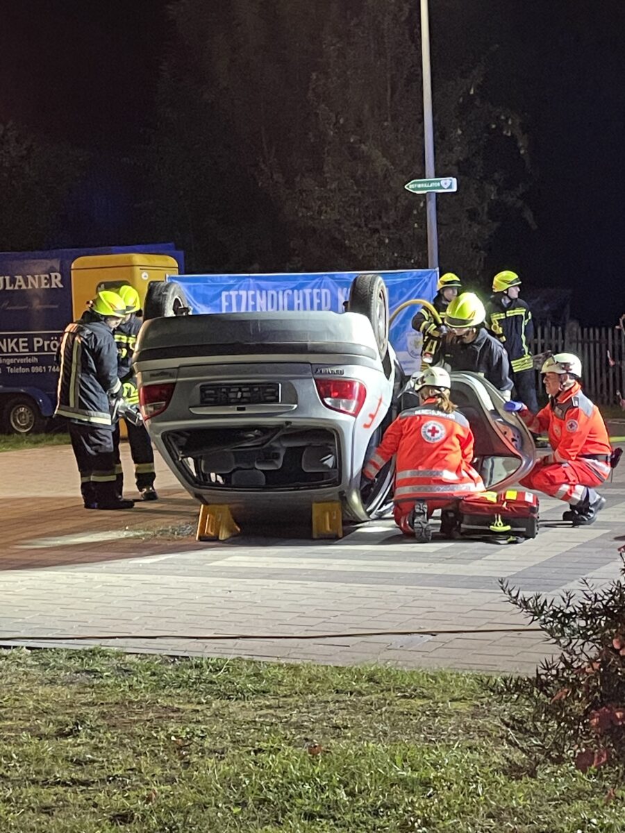 Etzenrichter Feuerwehr sorgte für eine lange Nacht