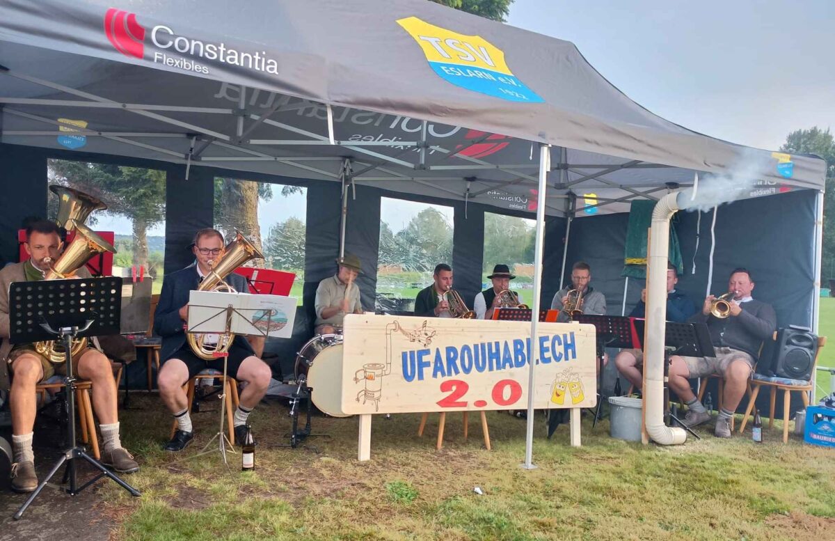 Neugegründete Blaskapelle: „Ufarouhablech 2.0“ begeistert Musikfreunde in der Region