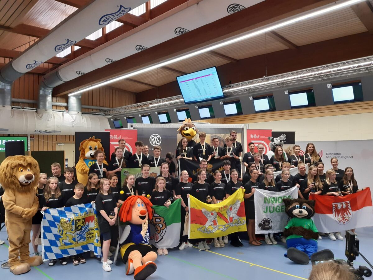 Oberpfälzer Schützennachwuchs glänzt mit Silber beim Shooty-Cup