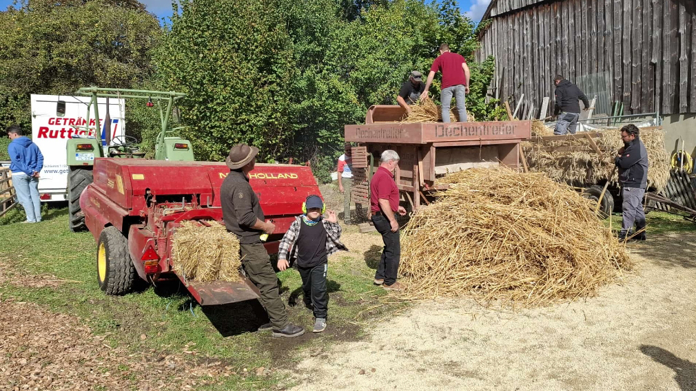 Ein schöner Herbsttag: Erntedank im Gagglhof