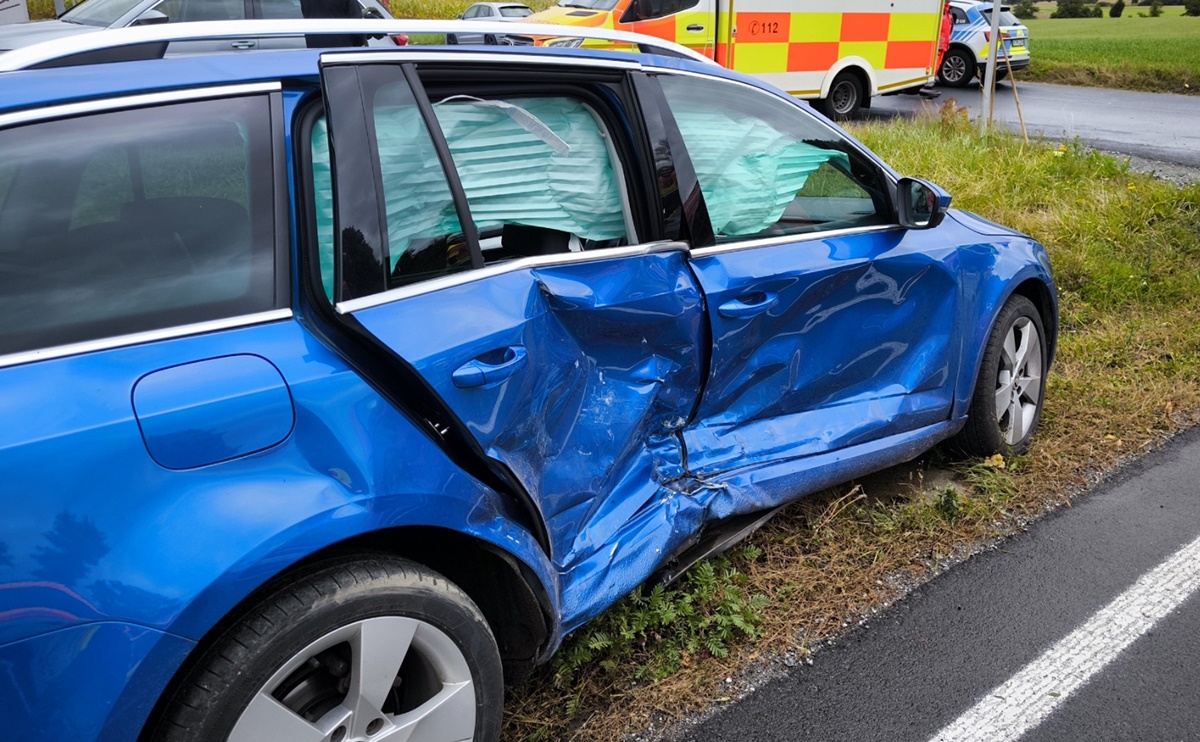 In Eschenbach hat es wieder auf der B470 gekracht