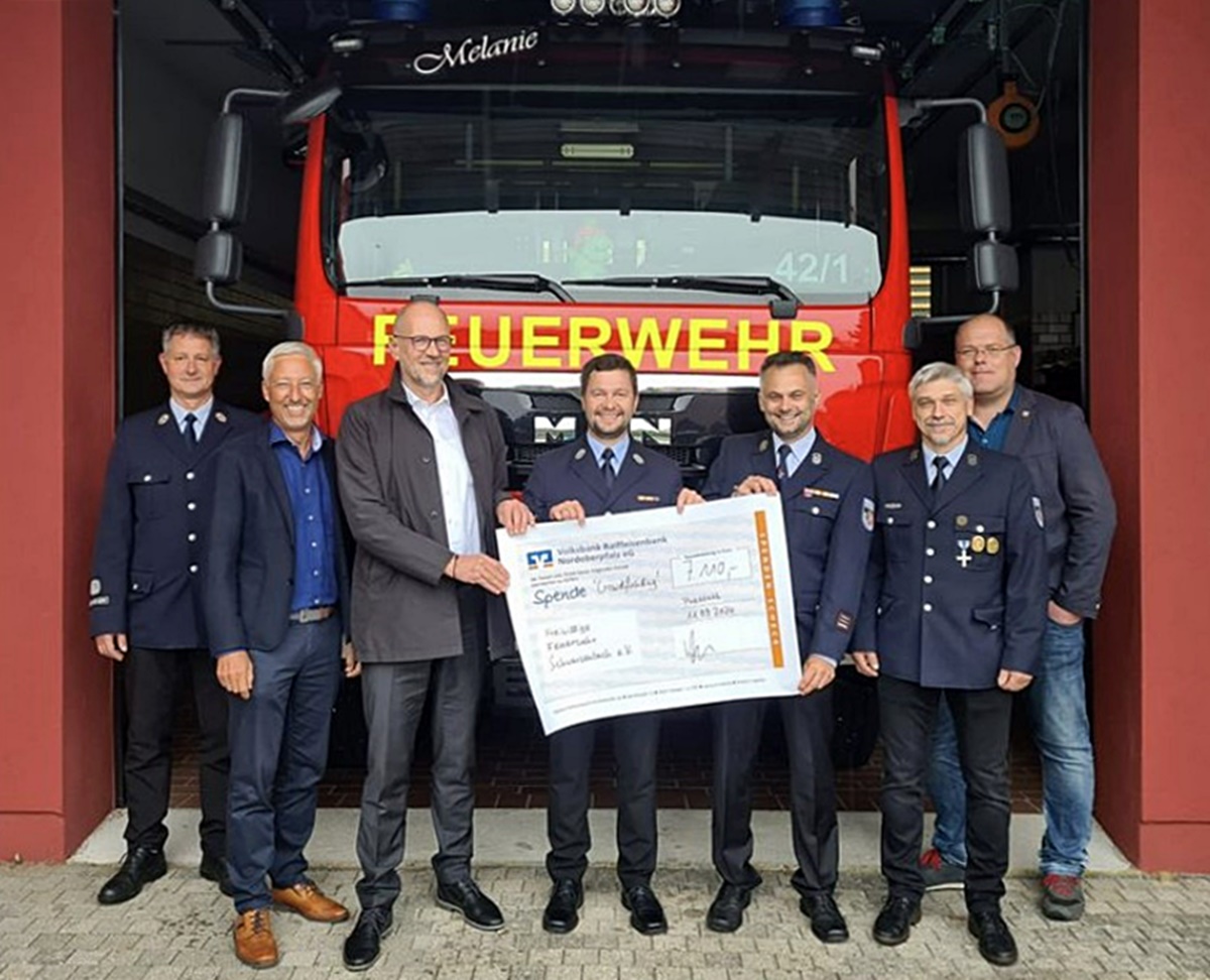 Crowdfunding-Projekt der Feuerwehr Schwarzenbach ein voller Erfolg