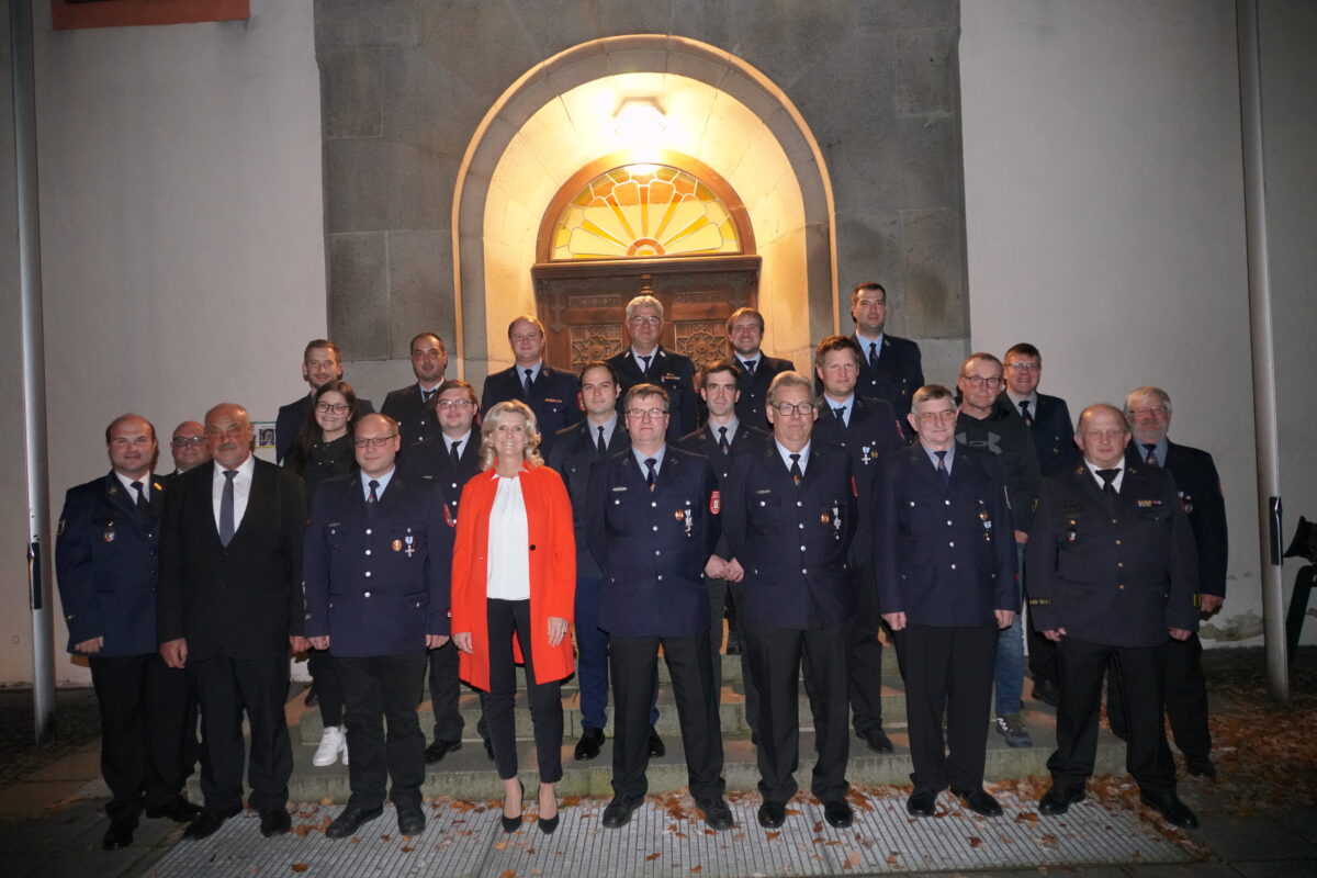 Verleihung Feuerwehrehrenzeichen – 25 Jahre und 40 Jahre