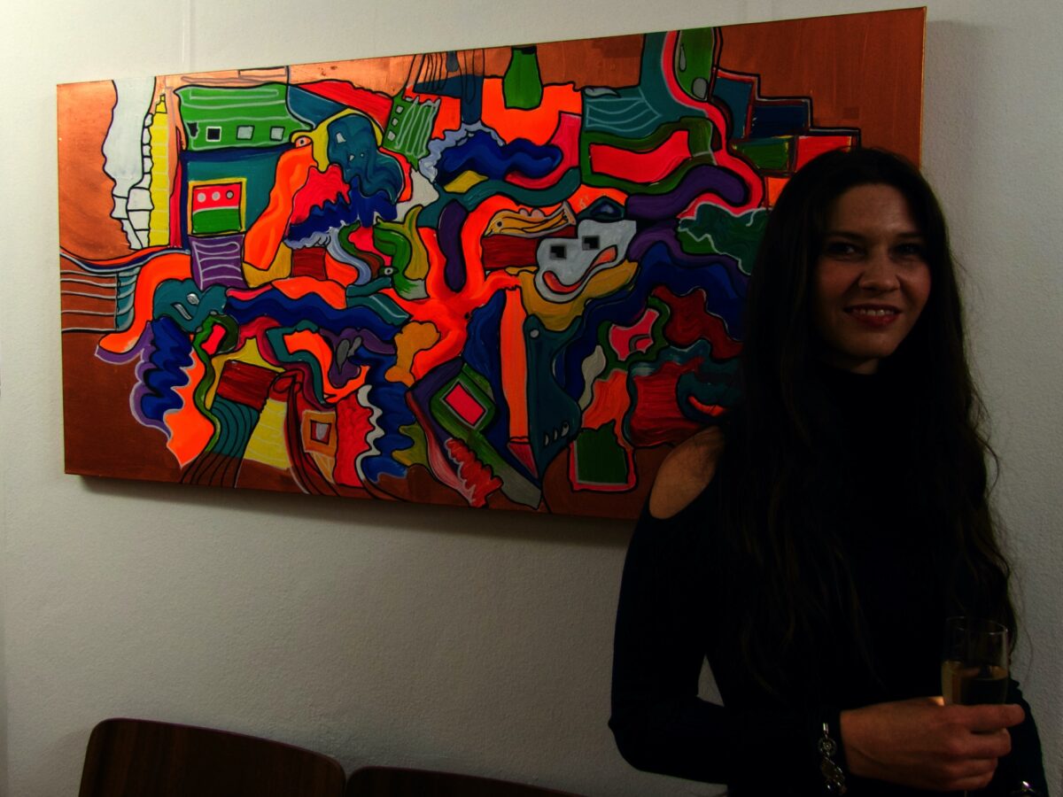 „Firework“ – Angela Bridgers Stilbrücken in Schwandorf