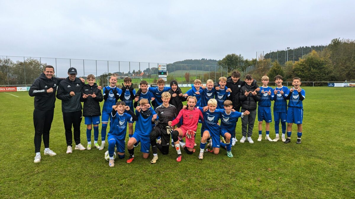 SpVgg SV Weiden U14 bleibt Tabellenführer in der Förderliga