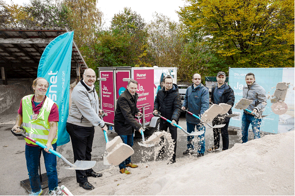 Weiden erhält Glasfaser: Startschuss für Gigaspeed-Internet