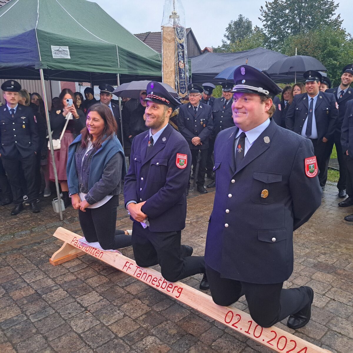 Patenbitten der FFW Tännesberg in Kleinschwand