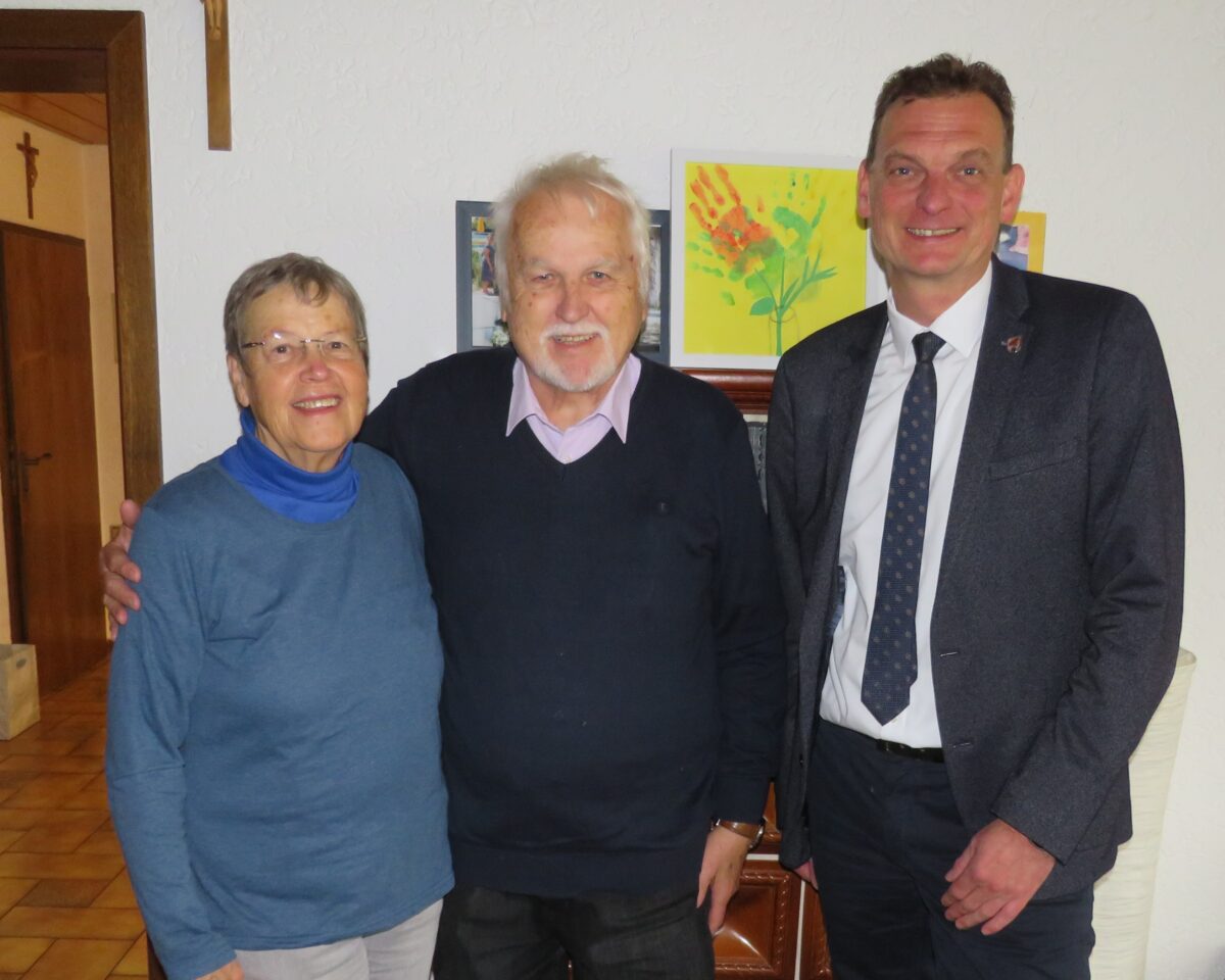 Vater des Altenstädter Heimatmuseums Alfons Barth feiert 80. Geburtstag