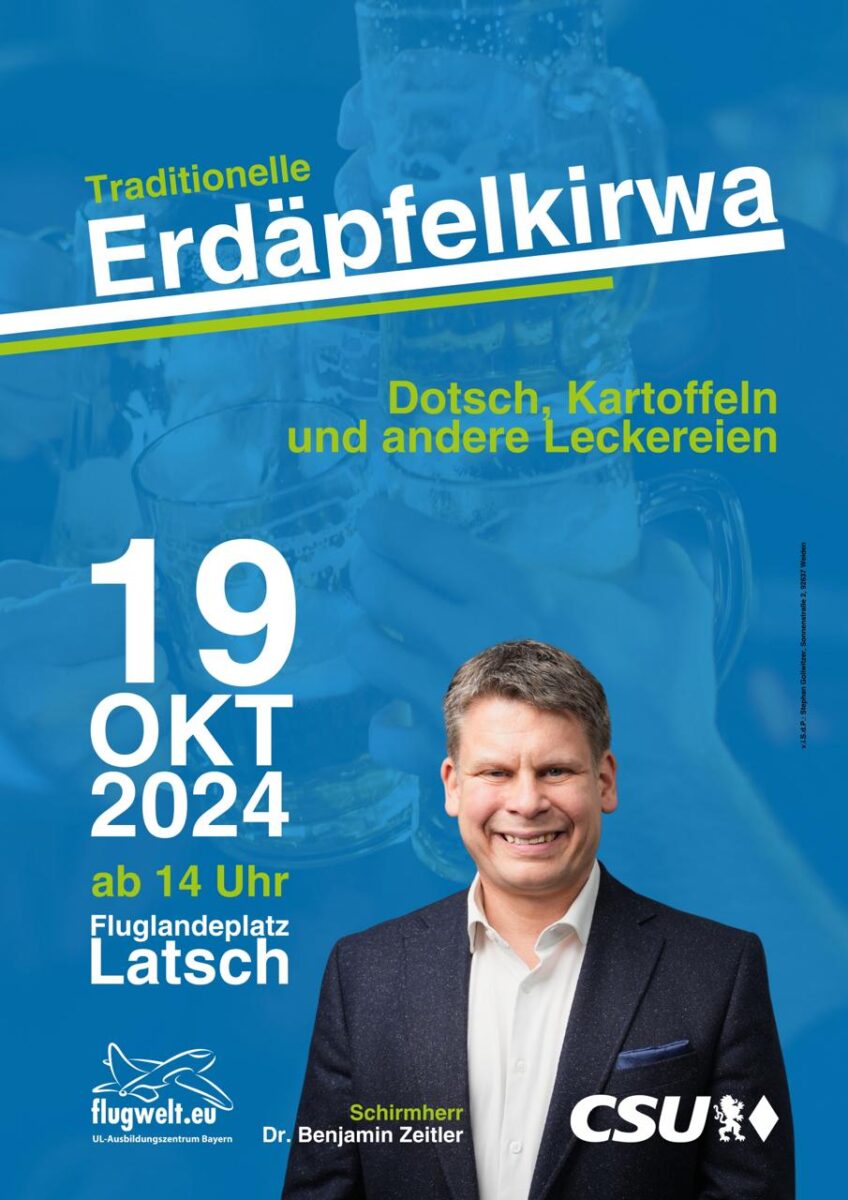 Traditionelle Erdäpfelkirwa des CSU Kreisverbandes Weiden