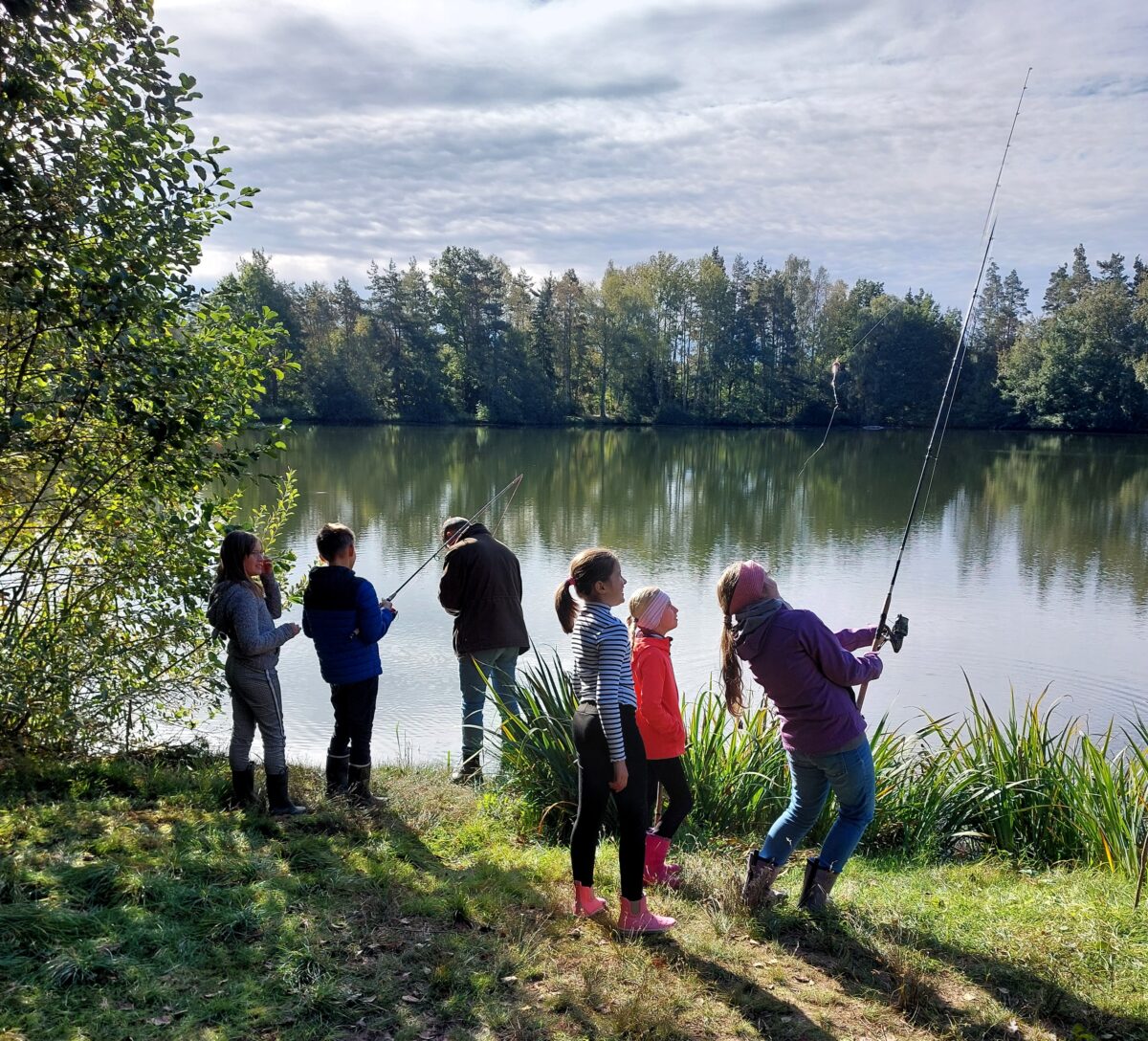 Unterricht in der Natur kann so schön sein
