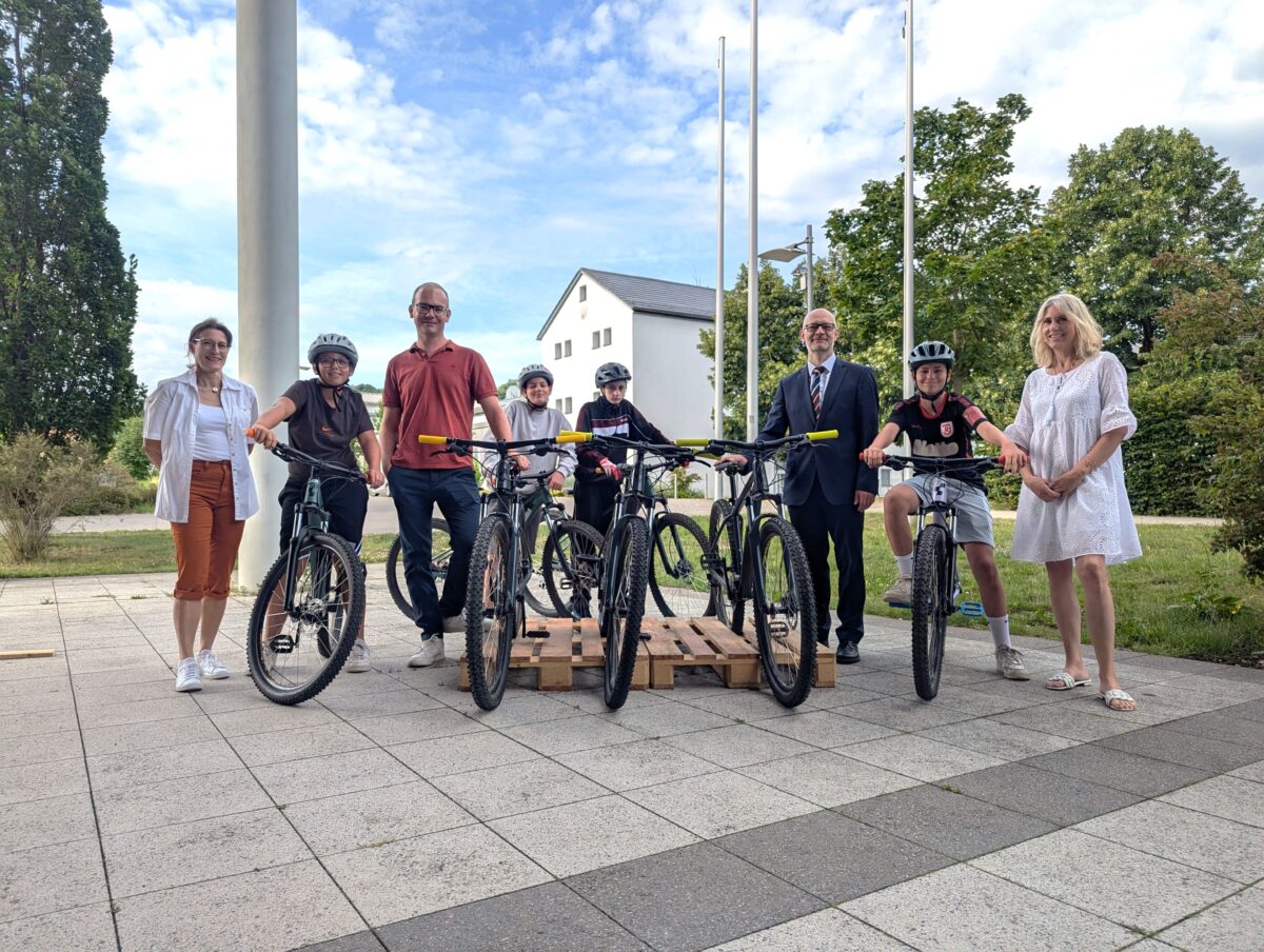 Mountainbikepool der Telemann Schule Teublitz wächst