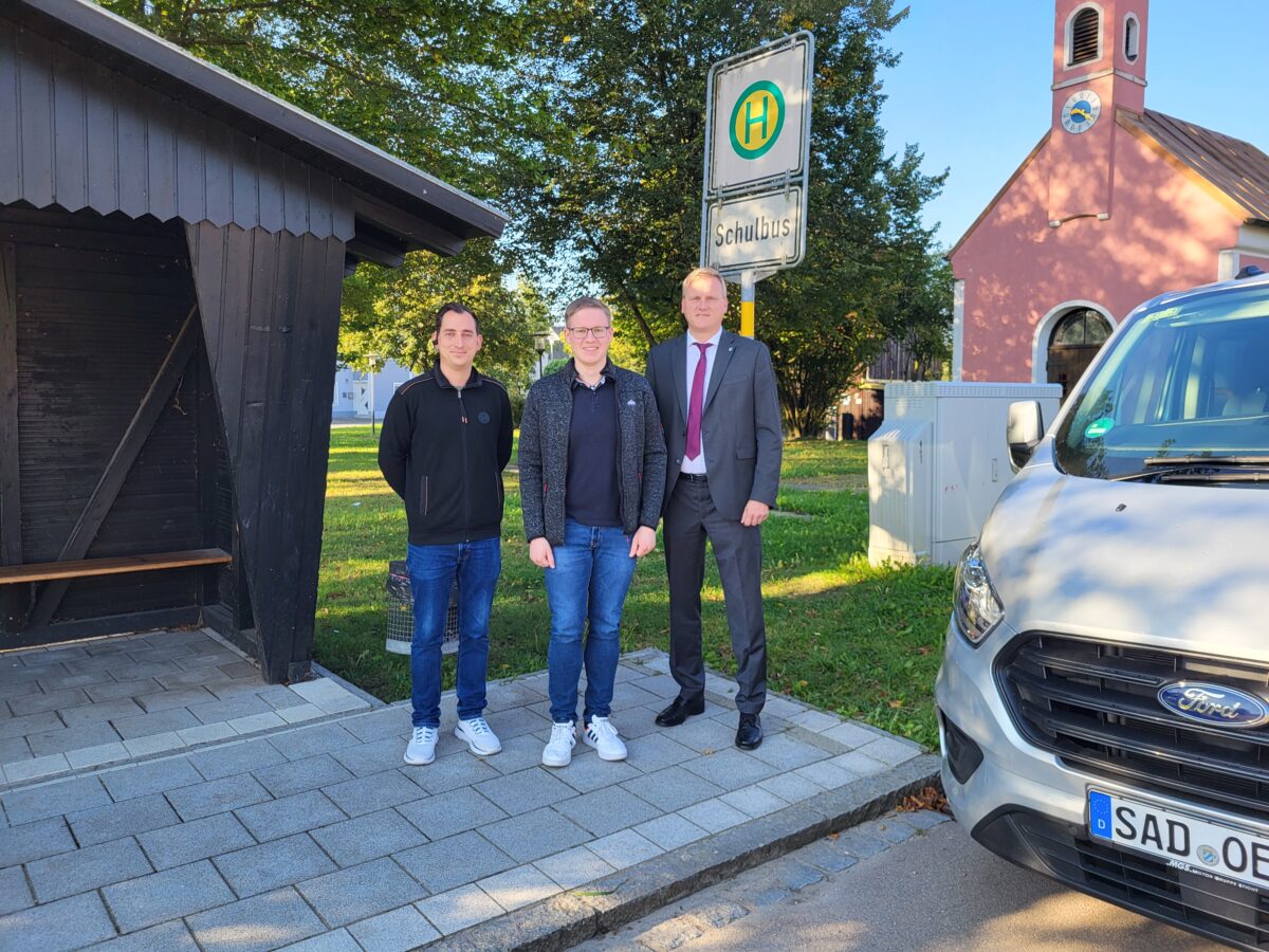 Neue Mobilität in Maxhütte-Haidhof: Rufbus gestartet
