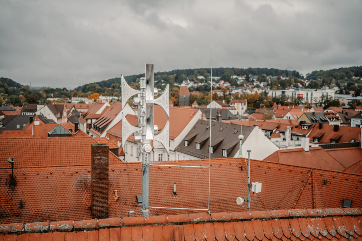 Amberg modernisiert Sirenen für besseren Bevölkerungsschutz