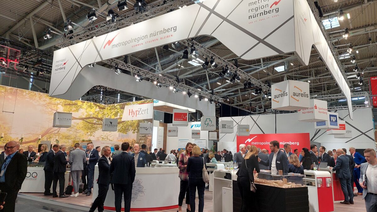 Modellregion Nürnberg wirbt auf EXPO REAL für Immobilienprojekte