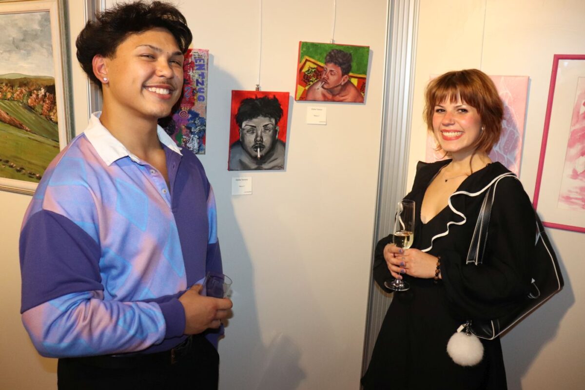 „Gelungen, glücklich und zufrieden“: Kunstverein feiert doppeltes Kunstjubiläum