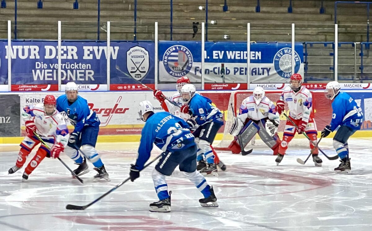 Weidener Eishockey-Nachwuchs mit einem vollen Terminkalender