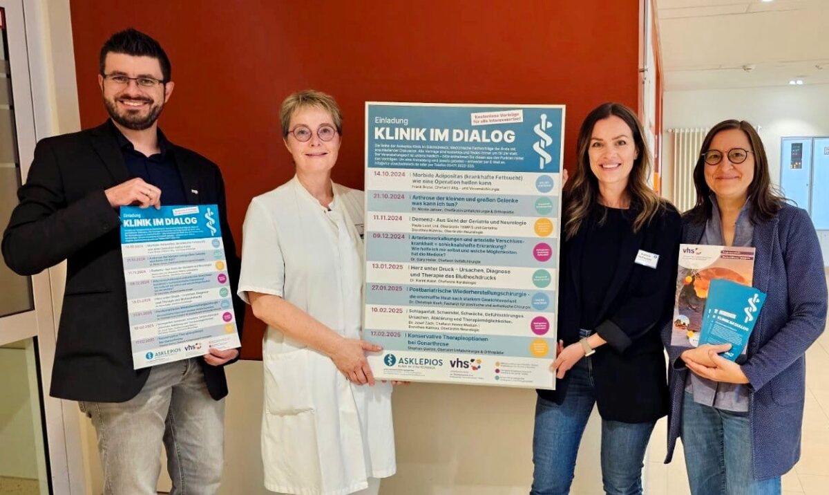 Vortragsreihe „Klinik im Dialog“ bietet medizinisches Wissen