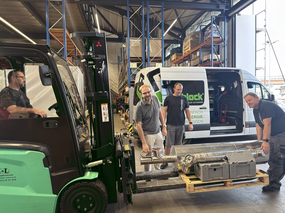 Technische Hilfe von den Stadtwerken Amberg und KW Energie für die Ukraine