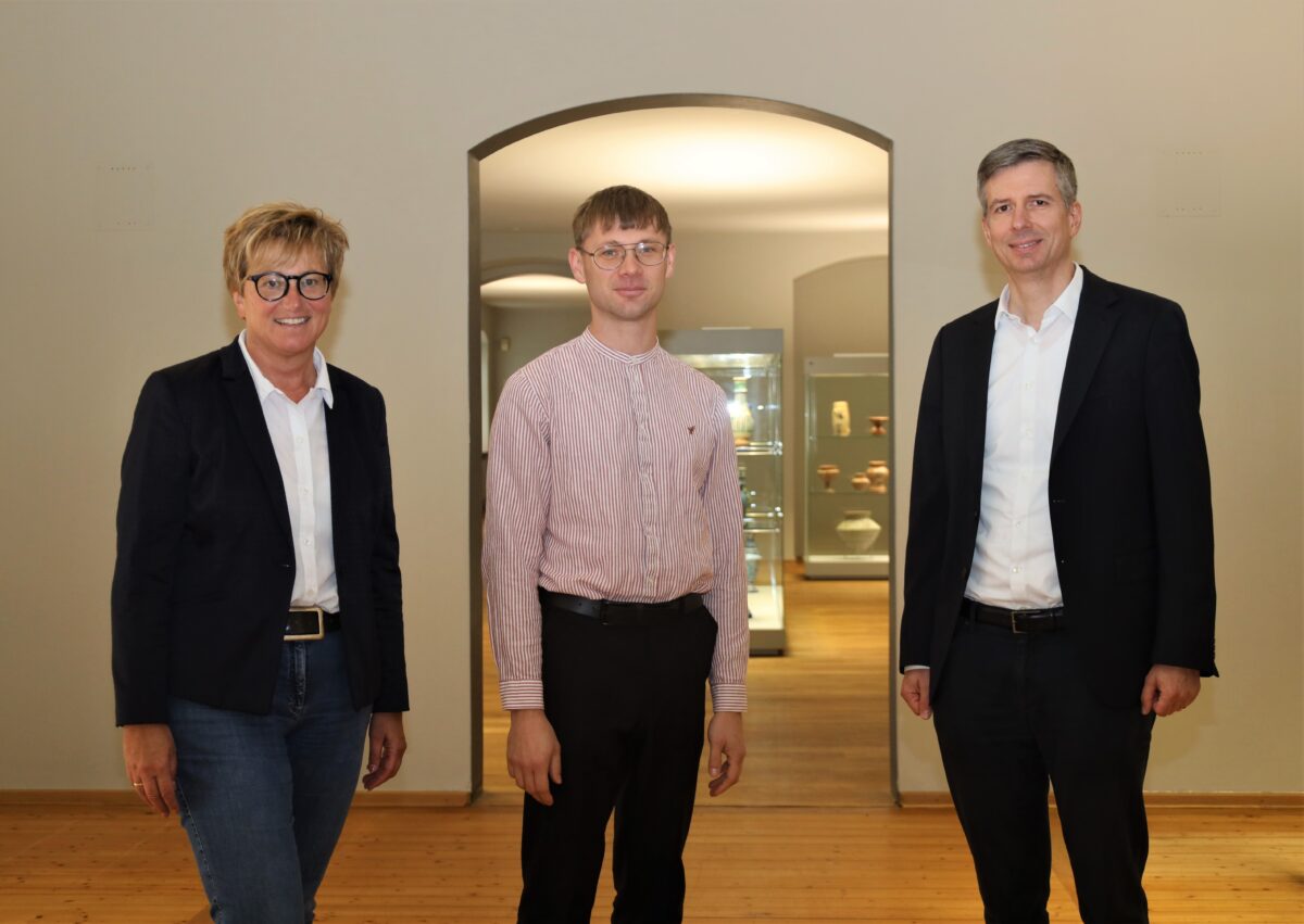 Weiden: Johannes Listewnik leitet jetzt das  Keramik-Museum