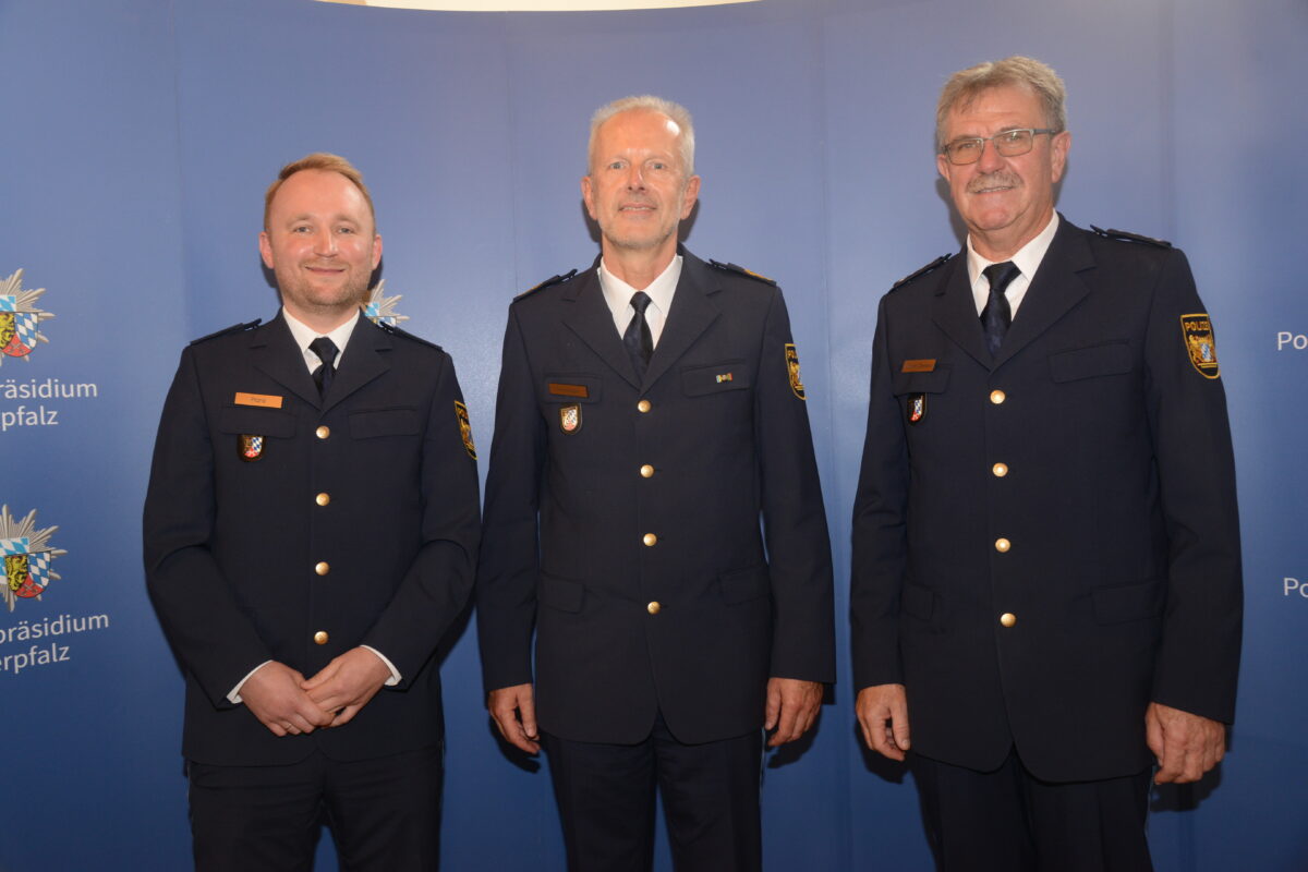 Führungswechsel bei der Polizeiinspektion Vohenstrauß
